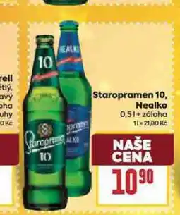 Billa Pivo staropramen nabídka