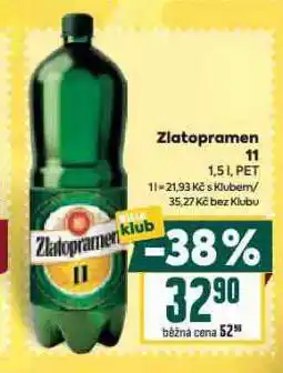 Billa Pivo zlatopramen nabídka