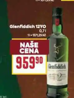 Billa Glenfiddich 12yo nabídka
