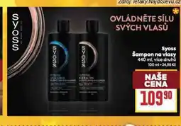 Billa Syoss šampon nabídka