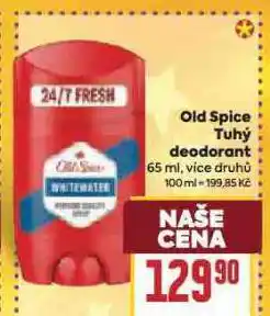 Billa Old spice tuhý deodorant nabídka