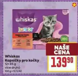 Billa Whiskas kapsičky pro kočky nabídka