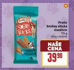 Billa Frolic smiley sticks medium nabídka