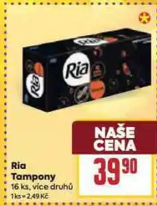 Billa Ria tampony nabídka