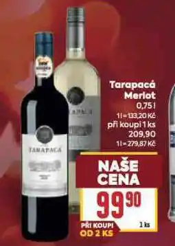 Billa Merlot nabídka