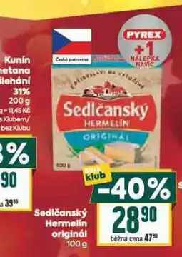 Billa Sedlčanský hermelín nabídka