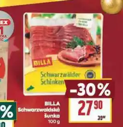 Billa Schwarzwaldská šunka nabídka