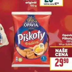 Billa Opavia piškoty nabídka