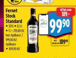 Albert Fernet stock standard nabídka