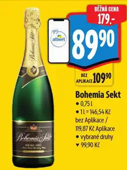 Albert Bohemia sekt nabídka