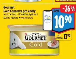 Albert Gourmet gold konzervy pro kočky nabídka