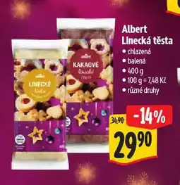 Albert Linecká těsta nabídka