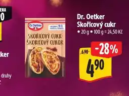 Albert Dr. oetker skořicový cukr nabídka