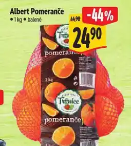 Albert Pomeranče nabídka