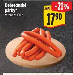 Albert Debrecínské párky nabídka