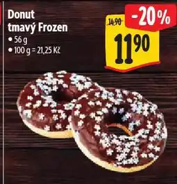 Albert Donut tmavý frozen nabídka