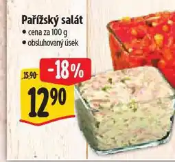 Albert Pařížský salát nabídka