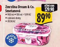 Albert Dream & co zmrzlina nabídka