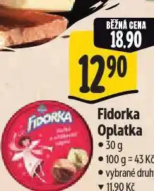 Albert Fidorka oplatka nabídka