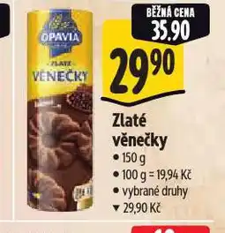 Albert Zlaté věnečky nabídka