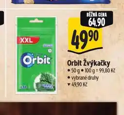Albert Orbit žvýkačky nabídka