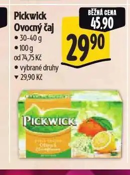 Albert Pickwick ovocný čaj nabídka
