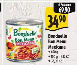 Albert Bonduelle bon menu mexicana nabídka