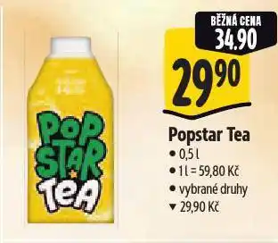 Albert Popstar tea nabídka