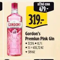 Albert Gordon's gin nabídka