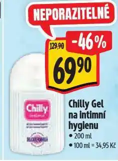 Albert Chilly gel pro intimní hygienu nabídka