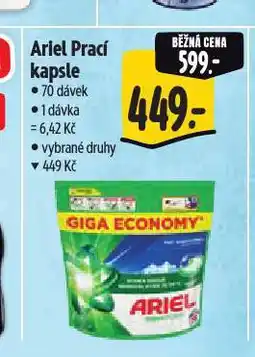 Albert Ariel prací kapsle nabídka