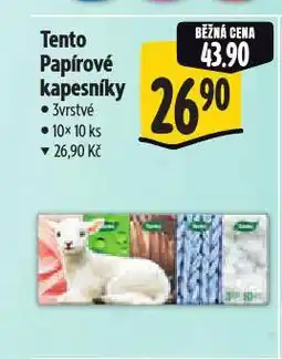 Albert Tento papírové kapesníky nabídka