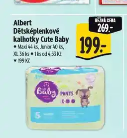 Albert Dětské plenkové kalhotky cute baby nabídka