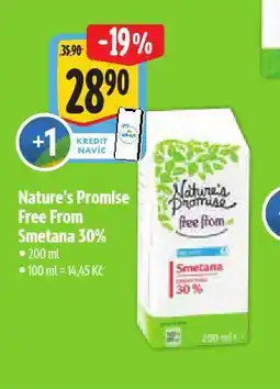 Albert Free from smetana nabídka