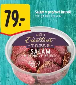 Albert Salám v pepřové krustě nabídka