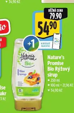 Albert Bio rýžový sirup nabídka