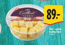 Albert Duo - gouda kostky / fuet nabídka