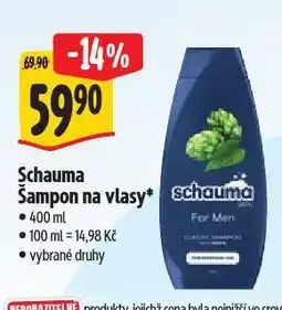 Albert Schauma šampon nabídka