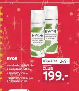 Rossmann Ryor krém nabídka