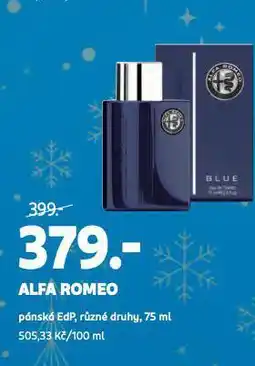 Rossmann Alfa romeo pánská edp nabídka
