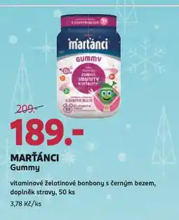 Rossmann Marťánci gummy nabídka