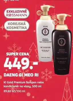 Rossmann Daeng gi meo ri kondicioner nabídka