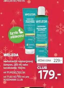 Rossmann Weleda kondicioner nabídka