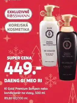 Rossmann Daeng gi meo ri šampon nabídka