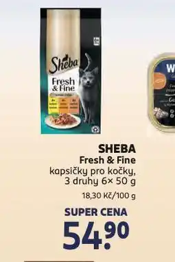 Rossmann Sheba kapsičky pro kočky nabídka