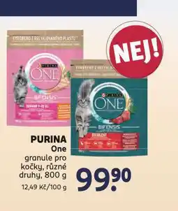 Rossmann Purina one granule pro kočky nabídka
