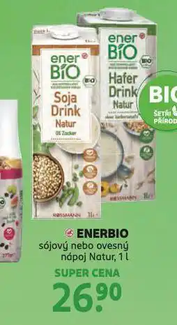 Rossmann Enerbio ovesný nápoj nabídka