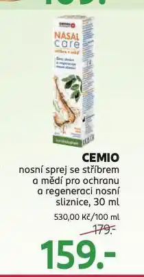 Rossmann Cemio nosní sprej nabídka