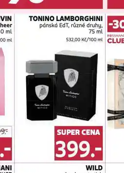 Rossmann Tonino lamborghini nabídka