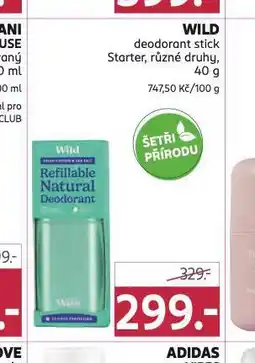 Rossmann Wild deodorant stick nabídka